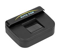 CHICIRIS Dispositivo di Raffreddamento della Bocchetta Dell'auto, Estrattore Disintossicante e Disappannante, Protegge gli Elettrodomestici, Pannello Solare in ABS, Silicio Monocristallino