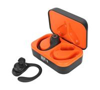 CHICIRIS Dispositivo di Traduzione Auricolari Stereo Wireless per la Riduzione Intelligente del Rumore per lo Studio delle Lingue Straniere con Custodia di Ricarica (BLACK)