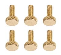 CHICIRIS E -E -E gitaria Tremolo Bridge Premium Metal Lock Vite 6 STC Set per la Maggior Parte degli Elettrocitari di Ferro (GOLD)