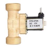 CHICIRIS Effetto Sensibile alla Valvola Magnetica in Ottone per Applicazioni Industriali G3/4 '' Valvola di Solenoide Solitamente Aperta per Le Fabbriche (DC12V)