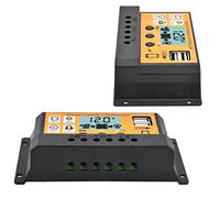 CHICIRIS Efficiente Regolatore di Pannelli Solari per Controller di Addebito per Carico Smart Pwm per il Settore Domestico (30A)