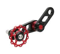 CHICIRIS Elaborazione del Tenditore a Catena di velocità Individuale -CNC di Materiale in Lega Alluminio per Un Lembo velocità. (Rosso)