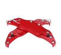 CHICIRIS Eleganti Coperture per Pinza Freni Rossa, Facile Installazione, Metallo, Tocco Personalizzato, Vestito Universale, Coperture per Pinza per Freni, per Ruote 16-17 Pollici o Oltre 18 (M)