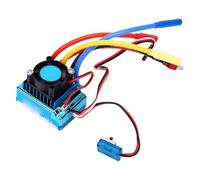 CHICIRIS ESC Senza Spazzole 60A per Barca per Auto RC, con Connettore Maschio con Spina a T e Femmina a Banana da 4,0 Mm per Motore Brushless 540 Spazzolato 3650