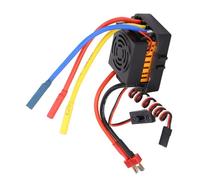 CHICIRIS ESC Senza Spazzole 60A, Regolatore Elettronico di velocità per Barche per Auto RC 1/10, con Uscita BEC da 5,8 V 3 A, Impermeabile, Supporto Batteria LiPo 2-3S