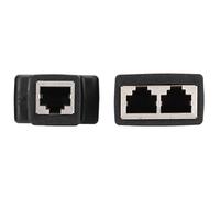 CHICIRIS Ethernet Splitter, Design a Doppia Connessione RJ45 | Materiale ABS, Supporta due dispositivi, Ideale per casa e ufficio