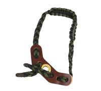 CHICIRIS Fionda da Polso per per Tiro con l' Corda in Nylon Intrecciato Regolabile Fionda per 60 X 2 Cm Design con Impugnatura Verticale Finitura in Pelle Sintetica per Tiro con l' Compound e