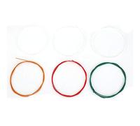 CHICIRIS Fip in Nylon in Metallo da 6pc per Chitarra Acustica Classica, Suono Durevole e Trasparente per la Sostituzione della Chitarra