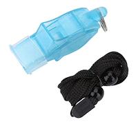 CHICIRIS Fischietto per Delfini, Fischietto in ABS dal Suono Forte e Chiaro con Cordino e Protezione per i Denti, per la Sopravvivenza All'aperto, Lezione di Educazione Fisica, (Blu Acqua)