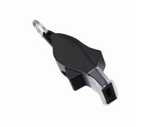 CHICIRIS Fischietto per Delfini, Fischietto in ABS dal Suono Forte e Chiaro con Cordino e Protezione per i Denti, per la Sopravvivenza All'aperto, Lezione di Educazione Fisica, (Black)