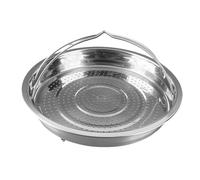 CHICIRIS Food Grade Stainless Steel Steam Basket with Elevated Feet for