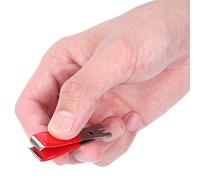 CHICIRIS Forbici e Taglierino per Lenza di Alta qualità Facile Gestione della Lenza, Perfetti per la Pesca a Mosca, Design Leggero da 12 G, 1 Pezzo (rosso)