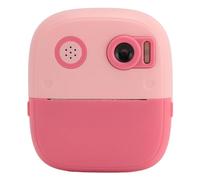 CHICIRIS Fotocamera a Stampa Istantanea per Bambini, Elegante Giocattolo Multifunzionale con Doppio Obiettivo per Fotografie Divertenti Dai 3 Ai 12 Anni (PINK)