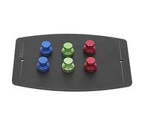 CHICIRIS Funzionamento del Supporto per Schede PCB in Metallo Resistente con 6 Perni Magnetici, Comoda Piattaforma di Saldatura per Diverse attività di Assemblaggio della Scheda PCB