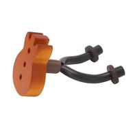CHICIRIS Gancio per Chitarra, Design Girevole in Ferro di Faggio Montato a Parete con Gomma Altamente Elastica, per Chitarra Elettrica Basso Violino Mandolino Ukulele