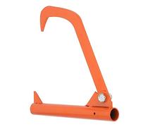 CHICIRIS Gancio per Tronchi in Acciaio Inox per Risparmiare Fatica. Gancio per Tronchi per Lavori Pesanti. Arancione