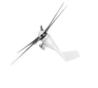 CHICIRIS Generatore di Eoliche 800 W - Utilizzo Elevato di Energia Eolica, velocità di Avvio Lenta - per Barche, Terrazze, Cabine Generatore Eolico a 6 Pale/con Pale in Fibra di Nylon (Black #14)