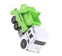 CHICIRIS Giocattoli per Camion della Spazzatura Giocattolo Educativo | Plastica, Resistente, Ruote a Frizione, Gioco di Ruolo, Simulazione Dell'ordinamento, per Bambini Dai 3 Anni in su