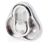 CHICIRIS Giocattolo Agitatore in Metallo con Cursore di Rotazione Triangolare, Design Ergonomico, Triplo Strato Magnetico per Alleviare lo Stress e la Concentrazione, Ideale per Ufficio e Adulti