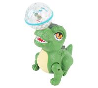 CHICIRIS Giocattolo di Dinosauro Elettrico Illuminazione di Dinosauri Giocattolo a Palla Rotante Dinosauro con Musica e Luci per Bambini Esplorare il Gioco Interattivo di Gioco Interattivo