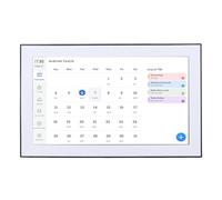 CHICIRIS Grafico dei Compiti con Calendario Digitale da 15,6 Pollici con | Cornice in Plastica, Supporta la Sincronizzazione /Outlook/, Miglioramento Automatico delle Foto con Intelligenza