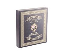 CHICIRIS Grande Album 500- con una Copertina Elegante, per la Conservazione delle Immagini per i Collezionisti di Album (blu navy)