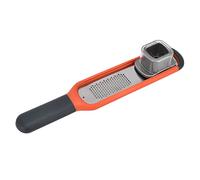 CHICIRIS Grattugia Multifunzionale, Zester per Alimenti Portatile con Lama in Acciaio Inossidabile con Impugnatura Ergonomica, per Verdure con Spezie, Aglio e