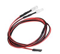 CHICIRIS I Migliori Fari RC per Veicoli da Drift Modello 1/10, Fantastici Effetti di Luce, Lunga Durata, Appassionati di Luci RC, Colori Opzionali, 2 Pezzi (N. 11 luce azzurra)