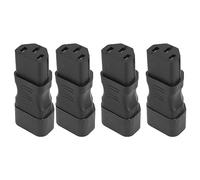 CHICIRIS IEC320 C14 to C13 Power Adapter Pack of 4 and Durable Electrical