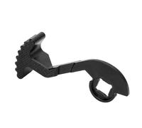 CHICIRIS Il Volante del Trasmettitore RC Innesca la Lega Ergonomica per NB4, Controllo di Precisione, Adattatore con una Mano con Viti di Tensione Regolabili, Sarta (BLACK)