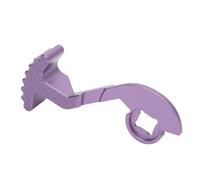 CHICIRIS Il Volante del Trasmettitore RC Innesca la Lega Ergonomica per NB4, Controllo di Precisione, Adattatore con una Mano con Viti di Tensione Regolabili, Sarta (PURPLE)
