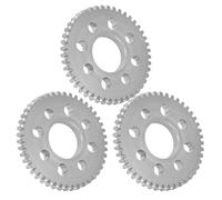 CHICIRIS Ingranaggi, 4 mm di spessore Trattamento di ossido analogico di alluminio Ingranaggio di denti dritti con foro centrale 14 mm per attrezzatura (4312-0414-0045)