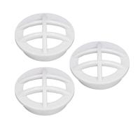 CHICIRIS Inserto per Griglia per Piscina Durevole 3 Pezzi G1-1/2 Filettatura Maschio per Montaggio a Parete Griglia di Raccordo Rotonda Copertura di Scarico per SP1026, Materiale ABS