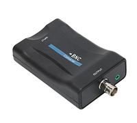 CHICIRIS Interfaccia Multimediale Ad Alta Definizione per Convertitore BNC Scatola di Conversione del Segnale Audio Plug and Play per TV/monitor (BLACK)