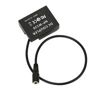 CHICIRIS Interfaccia USB in Plastica Nera USB Full Decodifica Batteria Fittizia Batteria NP-W126 per Telecamere Dalla Serie Fuji X, Adattatore Fittizio per Decodifica Completa con Cavo per Uso