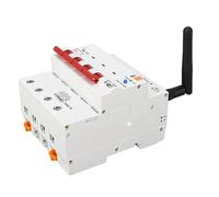 CHICIRIS Interruttore Automatico di Monitoraggio, 63A Protezione | Controllo remoto, misurazione dell\'elettricità, isolamento dall\'umidità, compatibile con altoparlanti AI