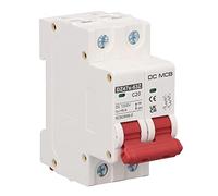 CHICIRIS Interruttore Automatico Fotovoltaico Interruttore Automatico CC Dal Design Compatto per Energie Rinnovabili Custodia Pa66 6000A