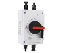 CHICIRIS Interruttore di Disconnect Solare Fotovoltaico Ad Alte Prestazioni 32A 4P IP66 Isolatore Fotovoltaico Interruttore Solare per Isolamento del Motore