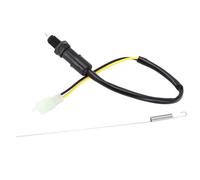 CHICIRIS Interruttore Luce Freno Posteriore Moto, Interruttore Luce Stop Posteriore ABS con Kit Molla 2 Fili 400mm per Scooter ATV Dirt Bike Sostituzione Freno a Tamburo Misura Universale