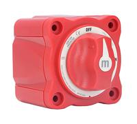 CHICIRIS Interruttore Staccabatteria 300A Buona conduttività ON/OFF Isolatore di Alimentazione a Circuito Singolo, Isolatore Batteria Impermeabile IP66 per Veicoli Ricreativi Marini, ABS+Rame Rosso