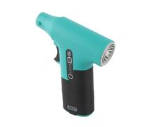 CHICIRIS Jet Dry Mini Blower Spolverino Portatile Leggero per Auto da Viaggio da Campeggio 130000 Giri/Min 2 unità (GREEN)