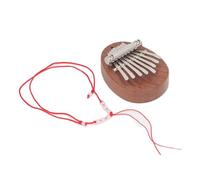 CHICIRIS Kalimba a 8 Tasti, Pianoforte Portatile con Mini Dita, Strumento Musicale con Tasti in Acciaio Legato e Corda Sospesa, per Principianti, Bambini, Adulti, Spettacoli Regalo, Feste