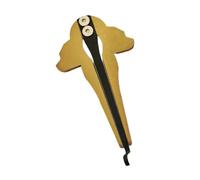 CHICIRIS Khomus Russo, Strumento Musicale Arpa a Mascella in Metallo con Suono Ricco, Portatile per Principianti e Amanti della Musica (triangolo)