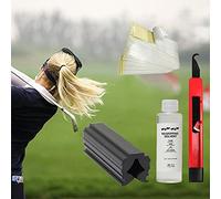 CHICIRIS Kit Completo di Impugnature da Golf, Set Professionale per la Ripresa delle Mazze con 15 Nastri per Impugnature, Morsetto per Morsa, Solvente per Lama a Gancio, per la