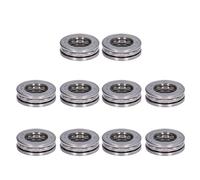 CHICIRIS Kit Cuscinetti a Sfere Assiali Piani con Elevata Precisione per Parti di Macchine e Riduttori a Bassa velocità (51103)