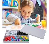 CHICIRIS Kit di modellini molecolari organici per chimica educativa per bambini che imparano e educazione familiare con parti aderenti