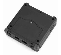 CHICIRIS Kit di parti di riparazione per custodia in ABS per Game Boy SP - Facile accesso alle funzioni - Copertura di ricambio portatile per giocatori disponibile in nero, argento o oro, Black