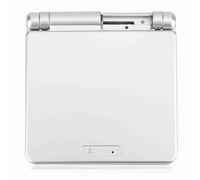 CHICIRIS Kit di parti di riparazione per custodia in ABS per Game Boy SP - Facile accesso alle funzioni - Copertura di ricambio portatile per giocatori disponibile in nero, argento o oro, Silver