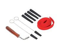 CHICIRIS Kit per Accordare il Pianoforte, Strumento per Accordare il Pianoforte in Silicone con Chiave a Martello e Sordine per Musicisti Principianti