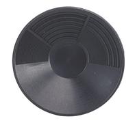 CHICIRIS Kit per la Panoramica dell'oro, Padella per l'oro in Metallo Ad Alta intensità e Plastica Resistente all'usura con Design a Tripla Scanalatura Strumento Efficiente per la Prospezione